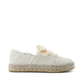 Alpargatas Carolina con cordones para mujer