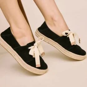 Alpargatas Carolina con cordones para mujer