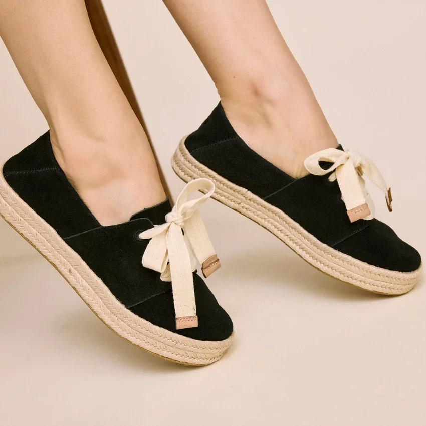 Alpargatas Carolina con cordones para mujer Alpargatas Carolina con cordones para mujer
