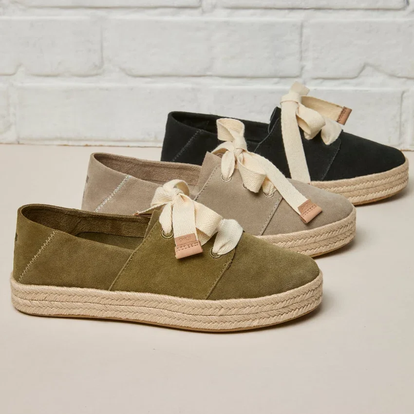 Alpargatas Carolina con cordones para mujer Alpargatas Carolina con cordones para mujer