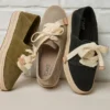 Alpargatas Carolina con cordones para mujer Alpargatas Carolina con cordones para mujer