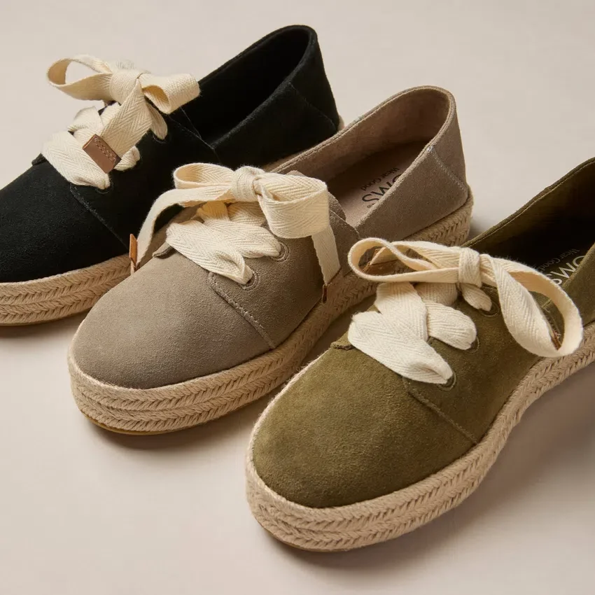 Alpargatas Carolina con cordones para mujer Alpargatas Carolina con cordones para mujer