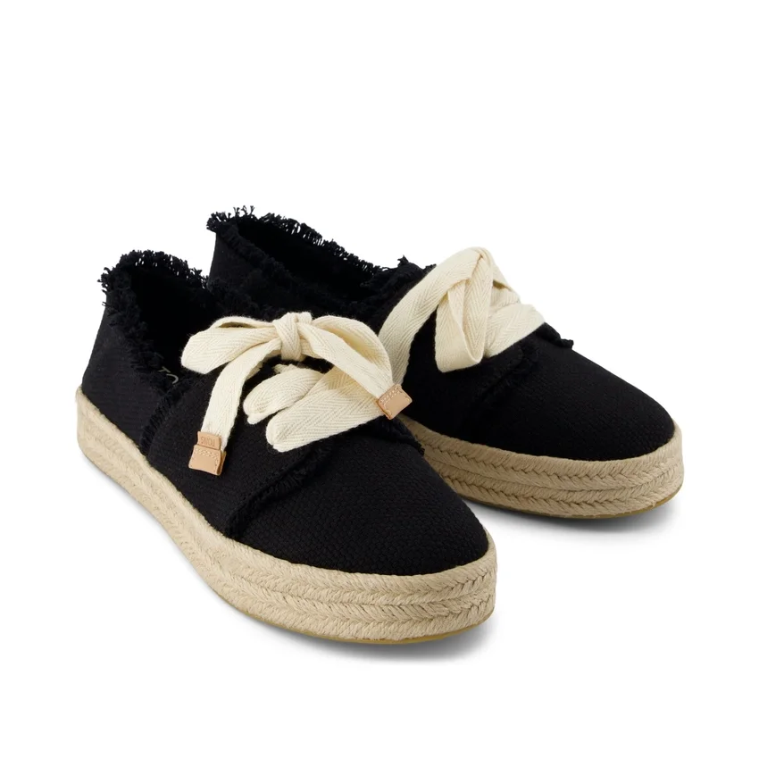 Alpargatas Carolina con cordones para mujer Alpargatas Carolina con cordones para mujer