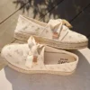 Alpargatas Carolina con cordones para mujer Alpargatas Carolina con cordones para mujer