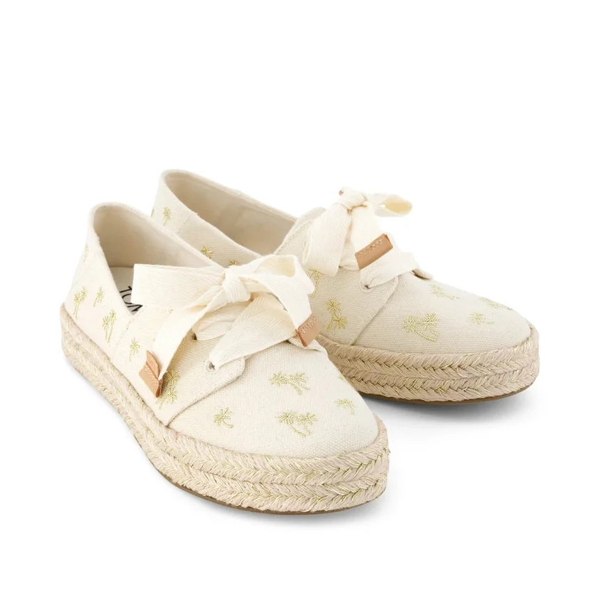 Alpargatas Carolina con cordones para mujer Alpargatas Carolina con cordones para mujer