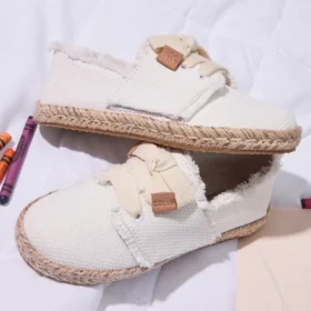 Alpargatas con cordones Carolina para niños