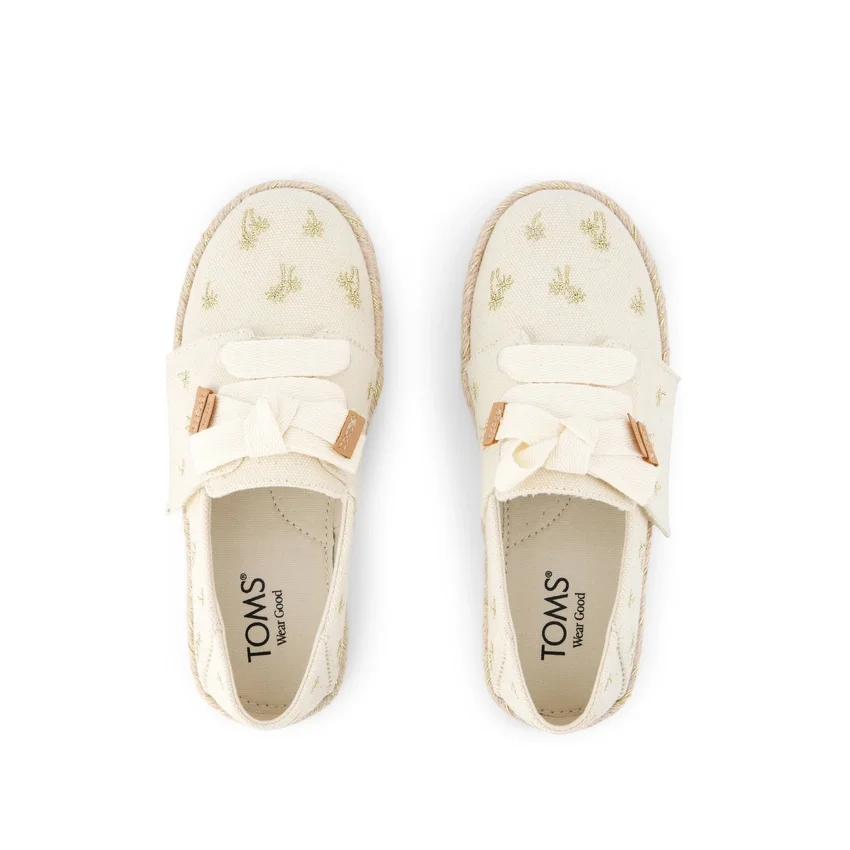 Alpargatas con cordones Carolina para niños Alpargatas con cordones Carolina para niños