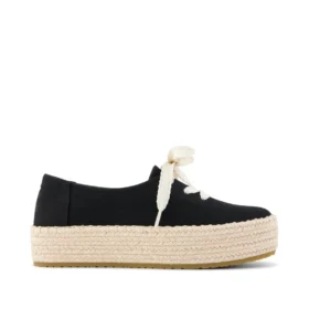 Alpargatas de plataforma con cordones Valencia para mujer Alpargatas de plataforma con cordones Valencia para mujer