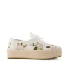 Alpargatas de plataforma con cordones Valencia para mujer Alpargatas de plataforma con cordones Valencia para mujer