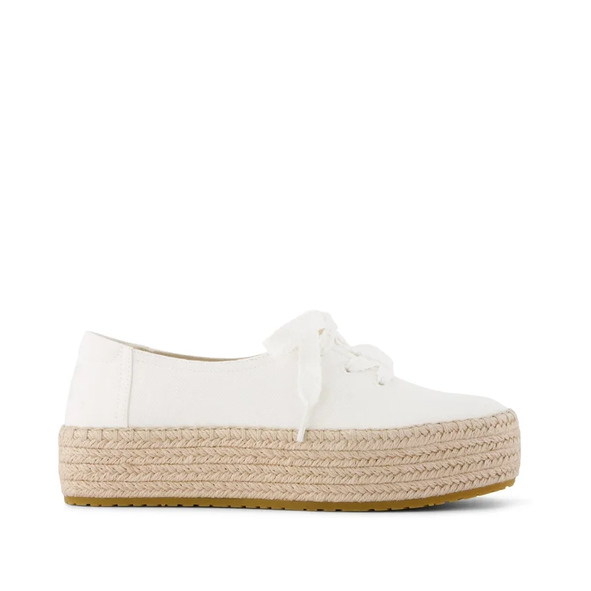 Alpargatas de plataforma con cordones Valencia para mujer Alpargatas de plataforma con cordones Valencia para mujer