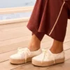 Alpargatas de plataforma con cordones Valencia para mujer Alpargatas de plataforma con cordones Valencia para mujer