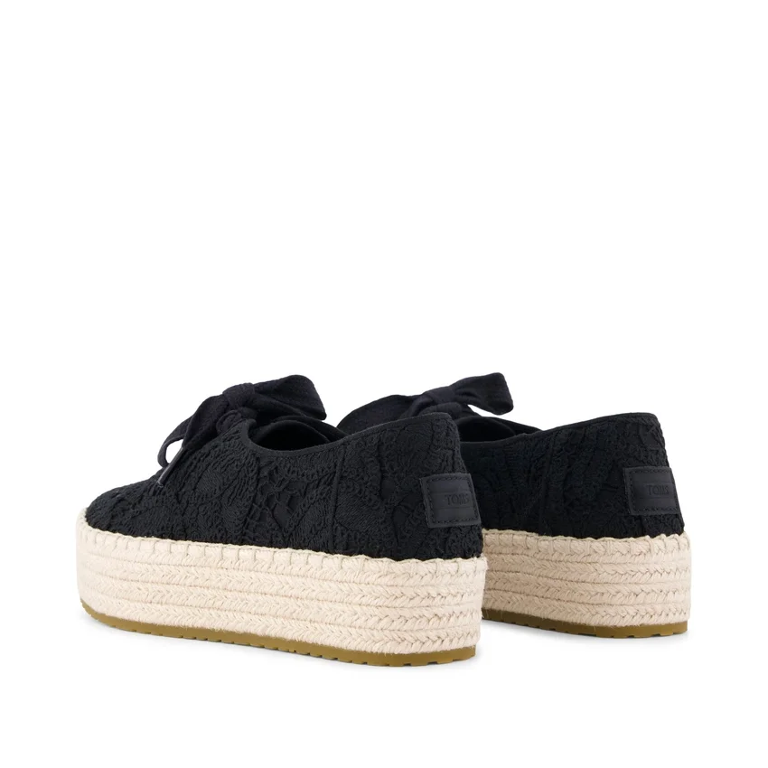 Alpargatas de plataforma con cordones Valencia para mujer Alpargatas de plataforma con cordones Valencia para mujer
