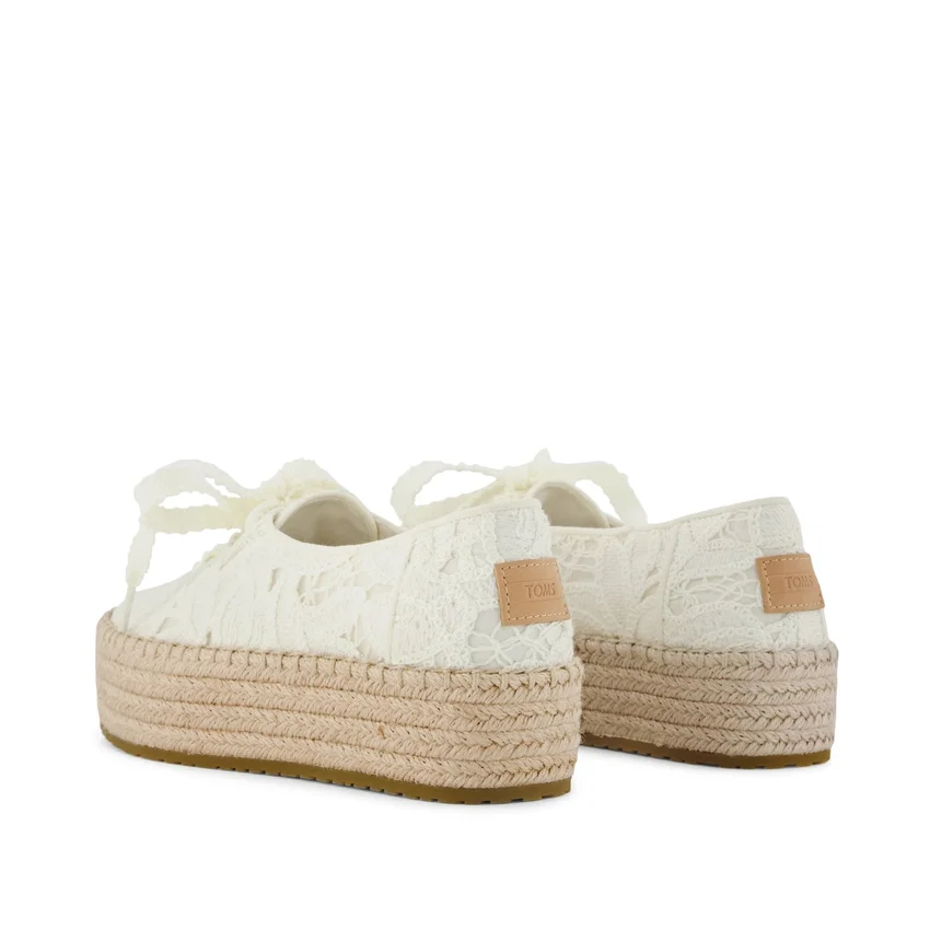 Alpargatas de plataforma con cordones Valencia para mujer Alpargatas de plataforma con cordones Valencia para mujer