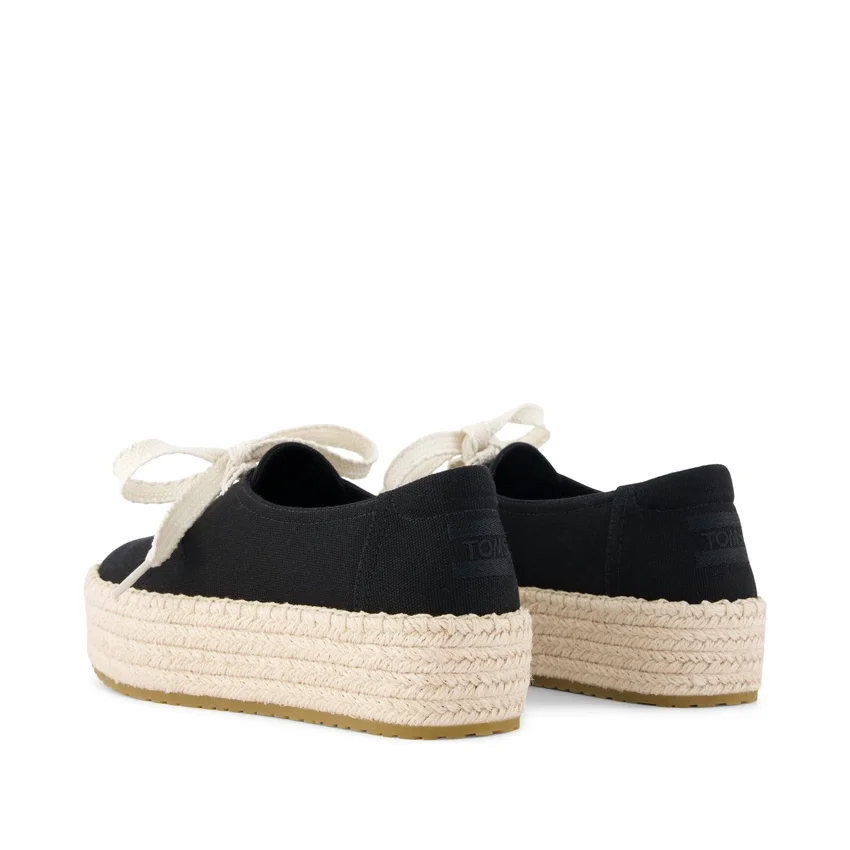 Alpargatas de plataforma con cordones Valencia para mujer Alpargatas de plataforma con cordones Valencia para mujer