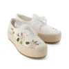 Alpargatas de plataforma con cordones Valencia para mujer Alpargatas de plataforma con cordones Valencia para mujer