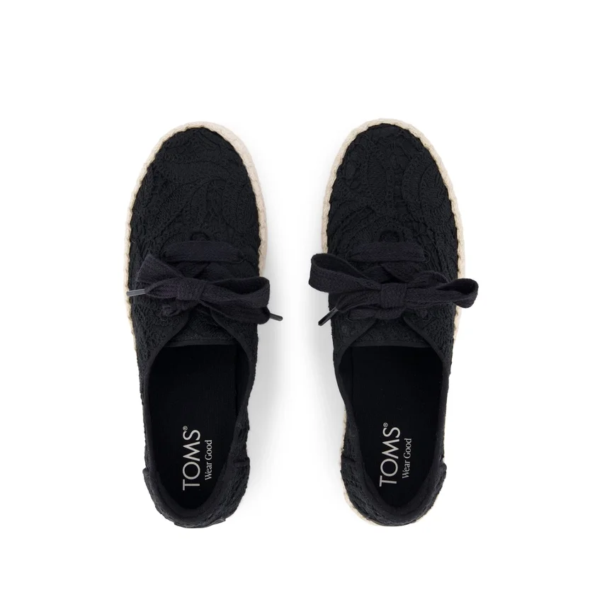 Alpargatas de plataforma con cordones Valencia para mujer Alpargatas de plataforma con cordones Valencia para mujer