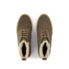 Bota de mujer con cuña y cordones Maude