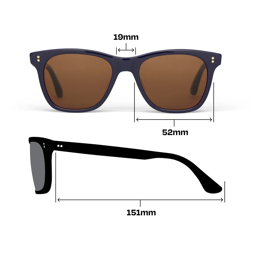 Gafas de Sol Fitzpatrick hechas a mano para hombre Gafas de Sol Fitzpatrick hechas a mano para hombre