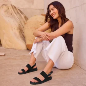 Sandalia con correa Marin para mujer