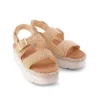 Sandalia de plataforma plana Giana para mujer Sandalia de plataforma plana Giana para mujer