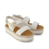 Sandalia de plataforma plana Giana para mujer Sandalia de plataforma plana Giana para mujer