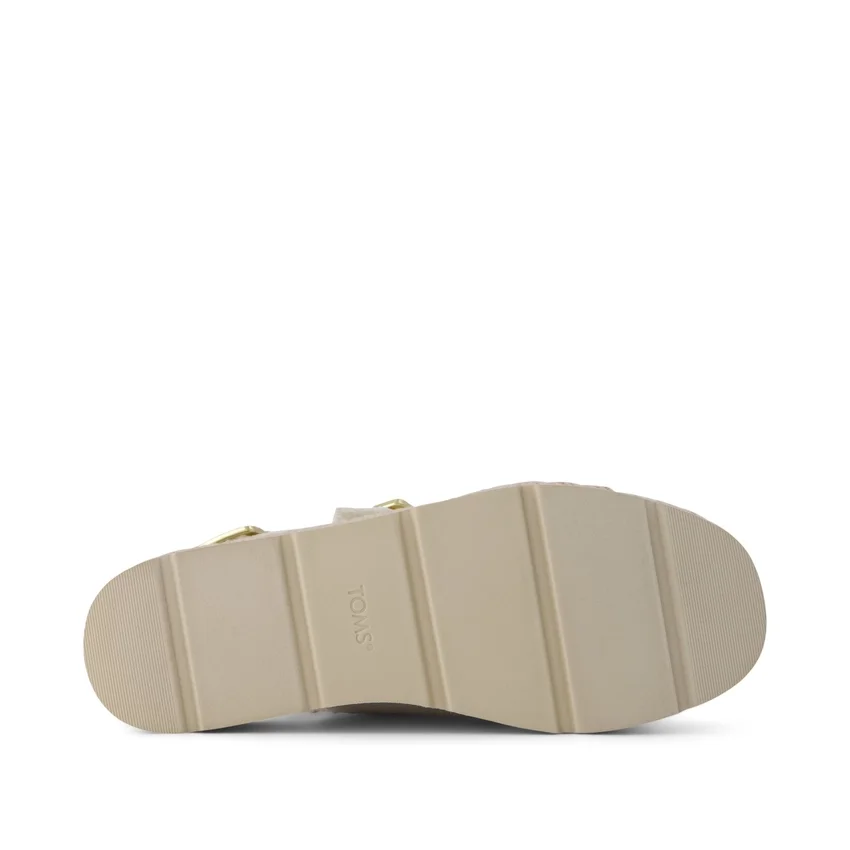 Sandalia de plataforma plana Giana para mujer Sandalia de plataforma plana Giana para mujer