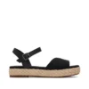 Sandalias de alpargata con plataforma plana Abby para mujer