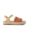 Sandalias de alpargata con plataforma plana Abby para mujer
