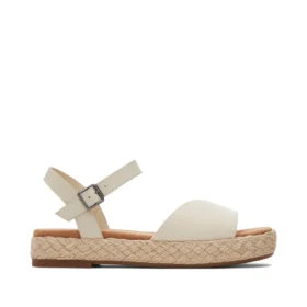 Sandalias de alpargata con plataforma plana Abby para mujer