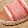 Sandalias de alpargata con plataforma plana Abby para mujer
