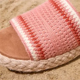 Sandalias de alpargata con plataforma plana Abby para mujer Sandalias de alpargata con plataforma plana Abby para mujer