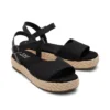 Sandalias de alpargata con plataforma plana Abby para mujer