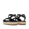 Sandalias de alpargata con plataforma plana Abby para mujer