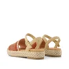 Sandalias de alpargata con plataforma plana Abby para mujer