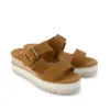 Sandalias de cuña con hebilla Diana para mujer