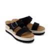 Sandalias de cuña con hebilla Diana para mujer