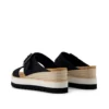 Sandalias de cuña con hebilla Diana para mujer