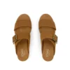 Sandalias de cuña con hebilla Diana para mujer