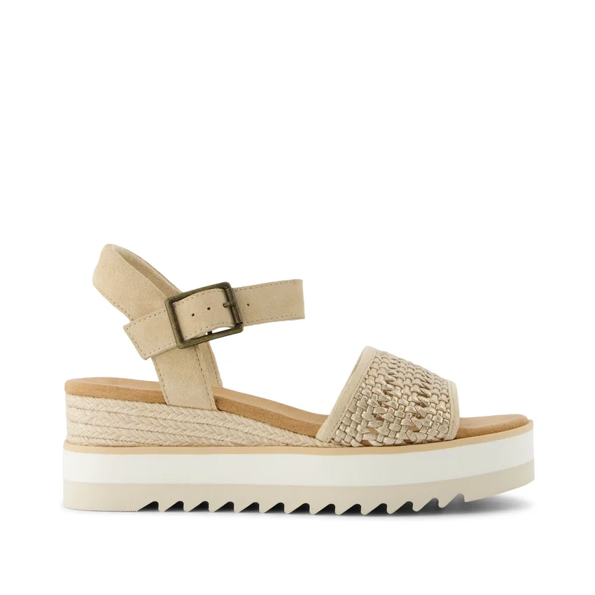 Sandalias de cuña Diana para mujer Sandalias de cuña Diana para mujer