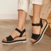 Sandalias de cuña Diana para mujer Sandalias de cuña Diana para mujer