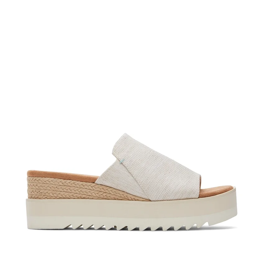 Sandalias de cuña tipo mules Diana para mujer Sandalias de cuña tipo mules Diana para mujer