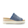 Sandalias de cuña tipo mules Diana para mujer