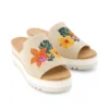Sandalias de cuña tipo mules Diana para mujer