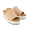 Sandalias de cuña tipo mules Diana para mujer