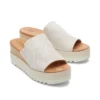 Sandalias de cuña tipo mules Diana para mujer Sandalias de cuña tipo mules Diana para mujer