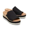 Sandalias de cuña tipo mules Diana para mujer