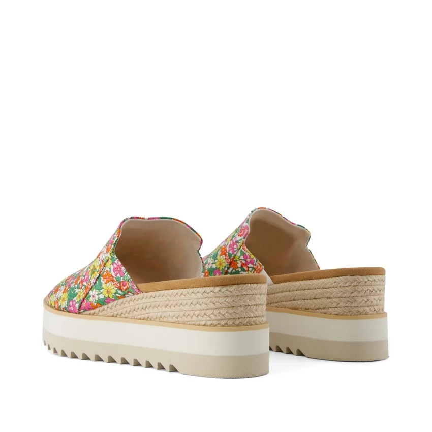 Sandalias de cuña tipo mules Diana para mujer Sandalias de cuña tipo mules Diana para mujer