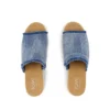 Sandalias de cuña tipo mules Diana para mujer