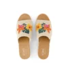 Sandalias de cuña tipo mules Diana para mujer