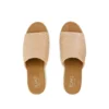 Sandalias de cuña tipo mules Diana para mujer